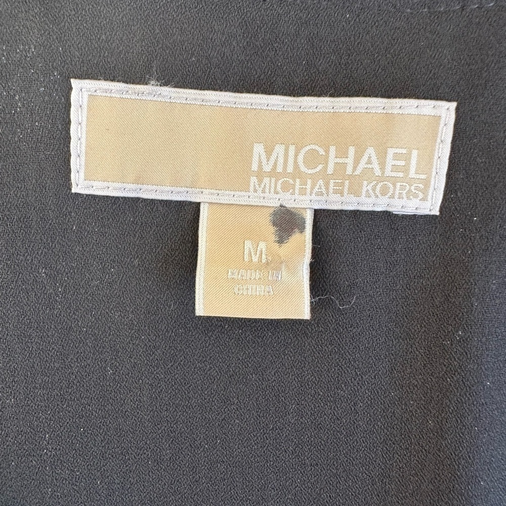 Michael Kors Metallic Gold Sequins Sheath Dress - Picture 13 of 13